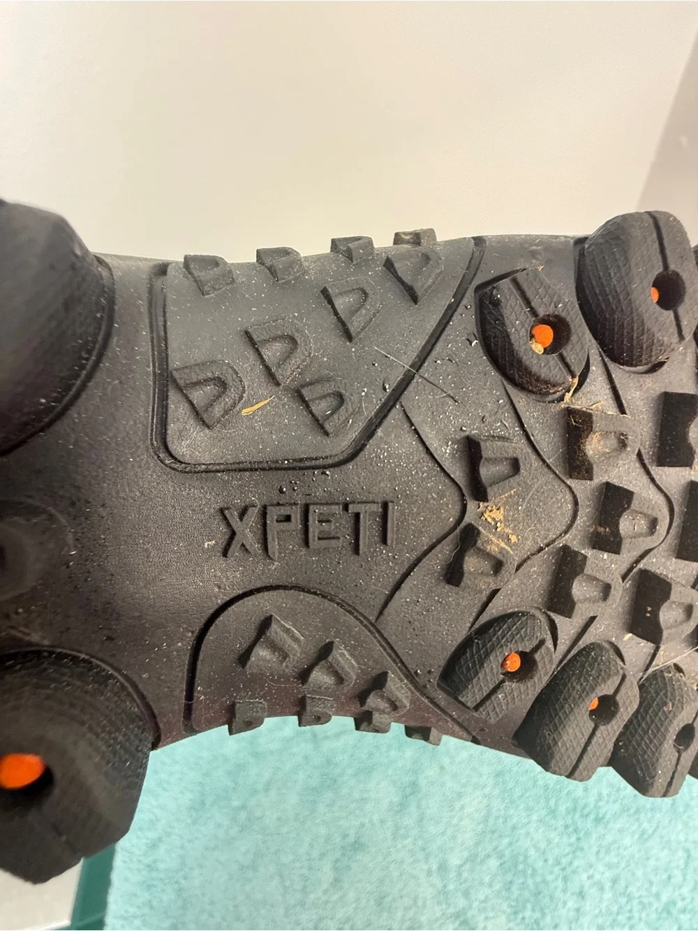 XPETI Thermator 8 Insulated Winter Boot - Black Interior, Orange Accent